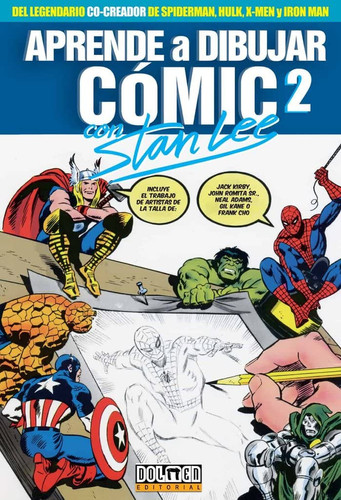 Portada de APRENDE A DIBUJAR COMIC CON STAN LEE 02