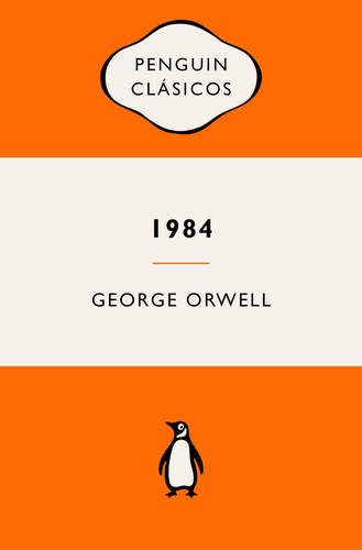 Portada de 1984 (edición definitiva avalada por The Orwell Estate)