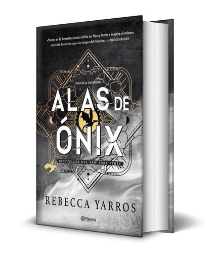 Portada de Alas de ónix. Edición Especial con Cantos Tintados / Onyx Storm. Special Edition with Sprayed Edges