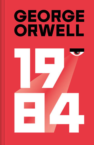 Portada de 1984 (edición definitiva avalada por The Orwell Estate)