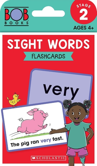Portada de Bob Books - Sight Words Flashcards Phonics, Ages 4 and Up, Kindergarten (Stage 2: Emerging Reader)